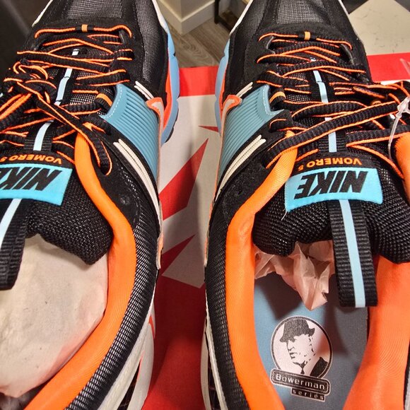 New Nike Air Zoom Vomero 5 Blue Orange Men's US Size 10 Wmns 11.5 FZ3963 010 NEW - Picture 8 of 10
